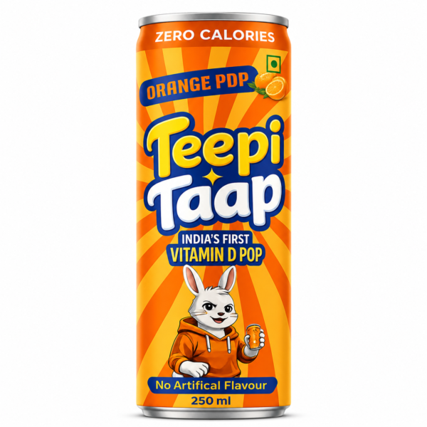 Orange Pop - Pack of 6 Cans